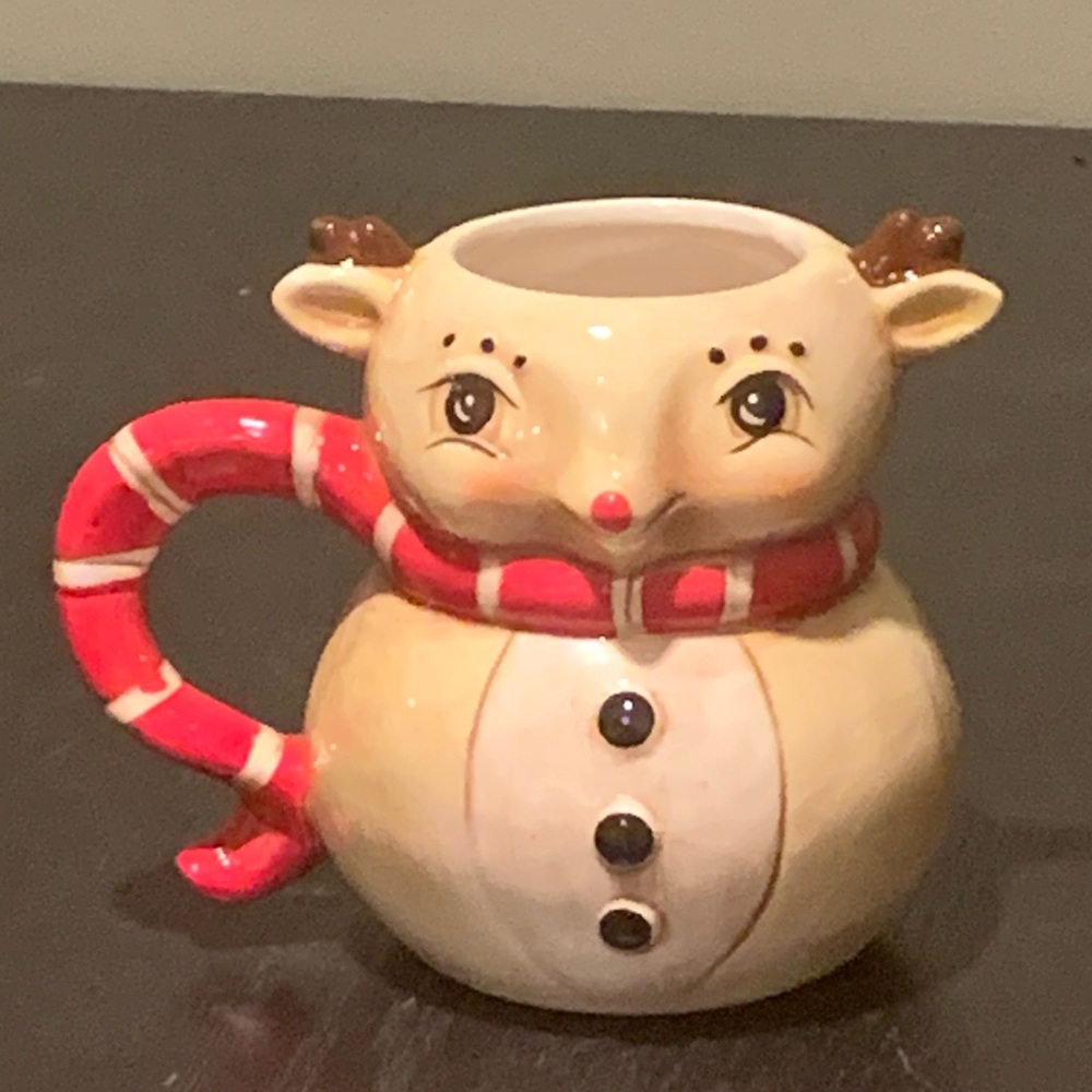 Johanna Parker Christmas Reindeer Ceramic Mug Carnival Cottage